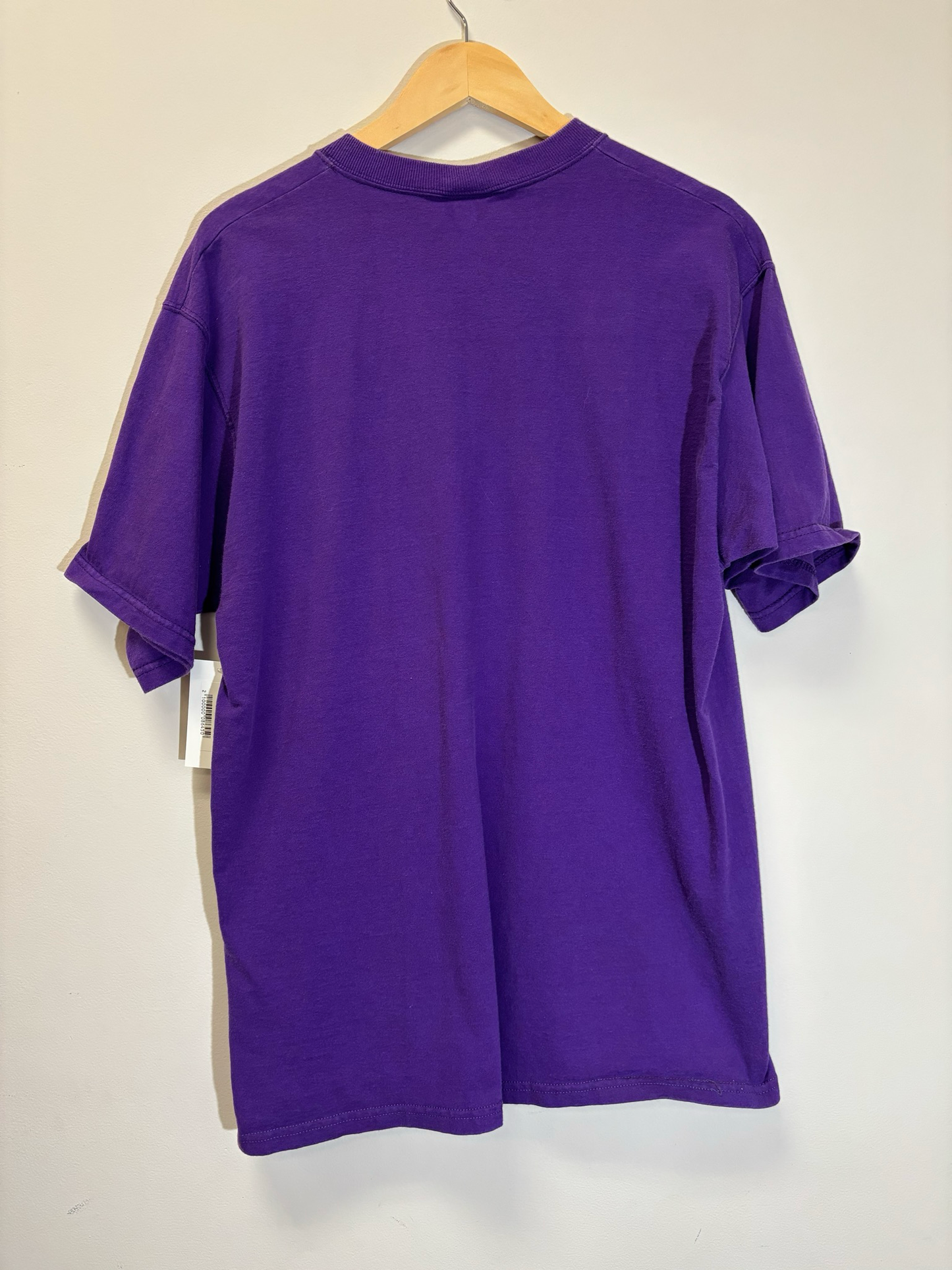 Vikings 1998 Central Division Champs Tee Purple Size Large Vintage