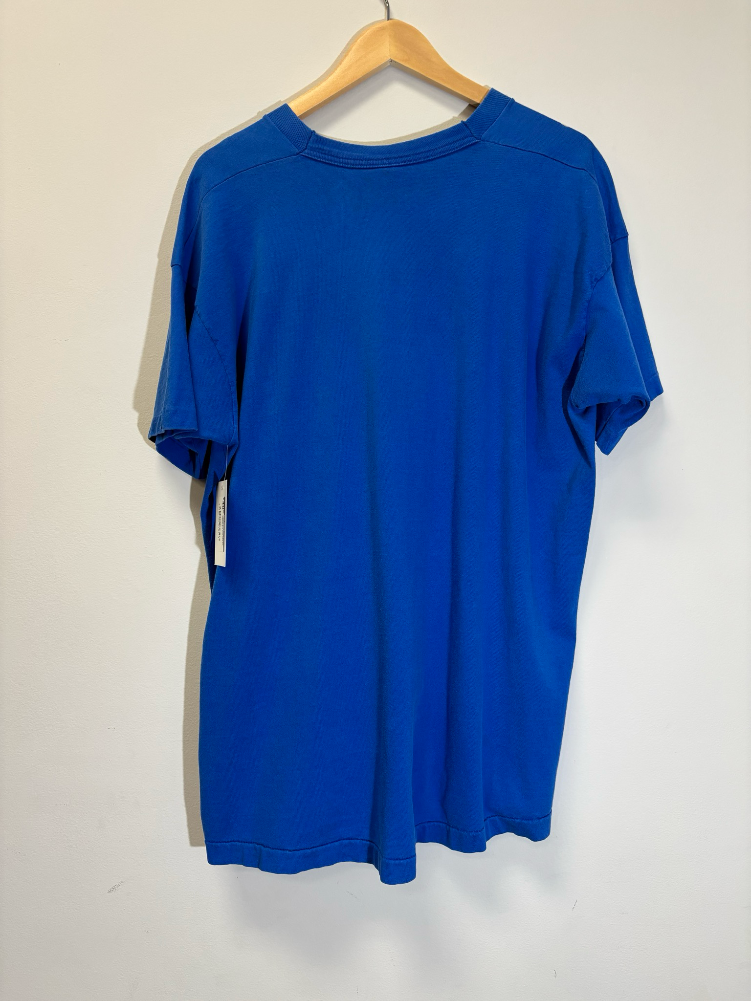 Indianapolis Colts Salem Helmet Tee Blue Size XL Vintage