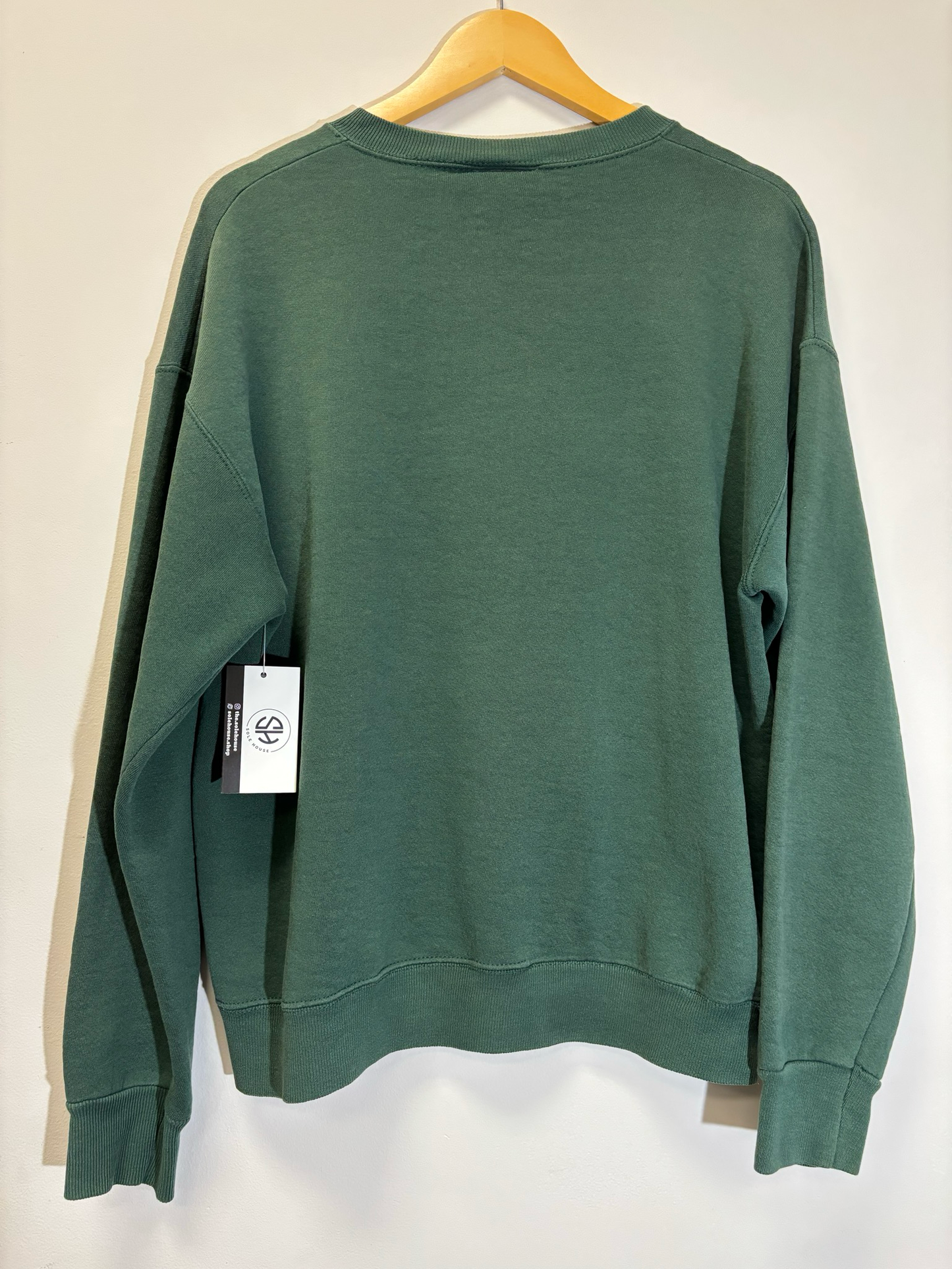 Michigan State Crewneck Green Size Large Vintage
