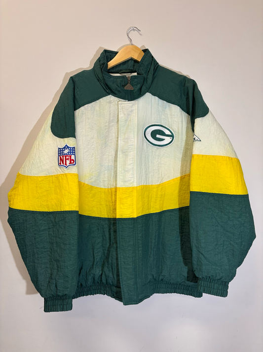 Green Bay Packers Apex Jacket Size XL Vintage