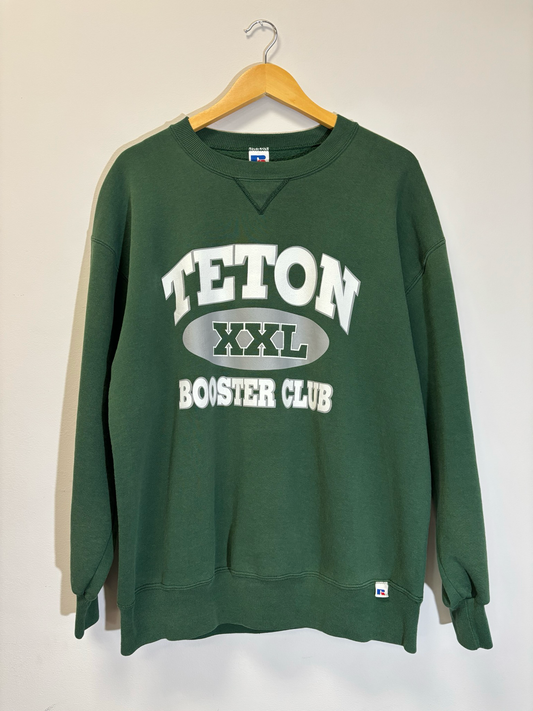Teton College Green Crewneck Size XL Vintage