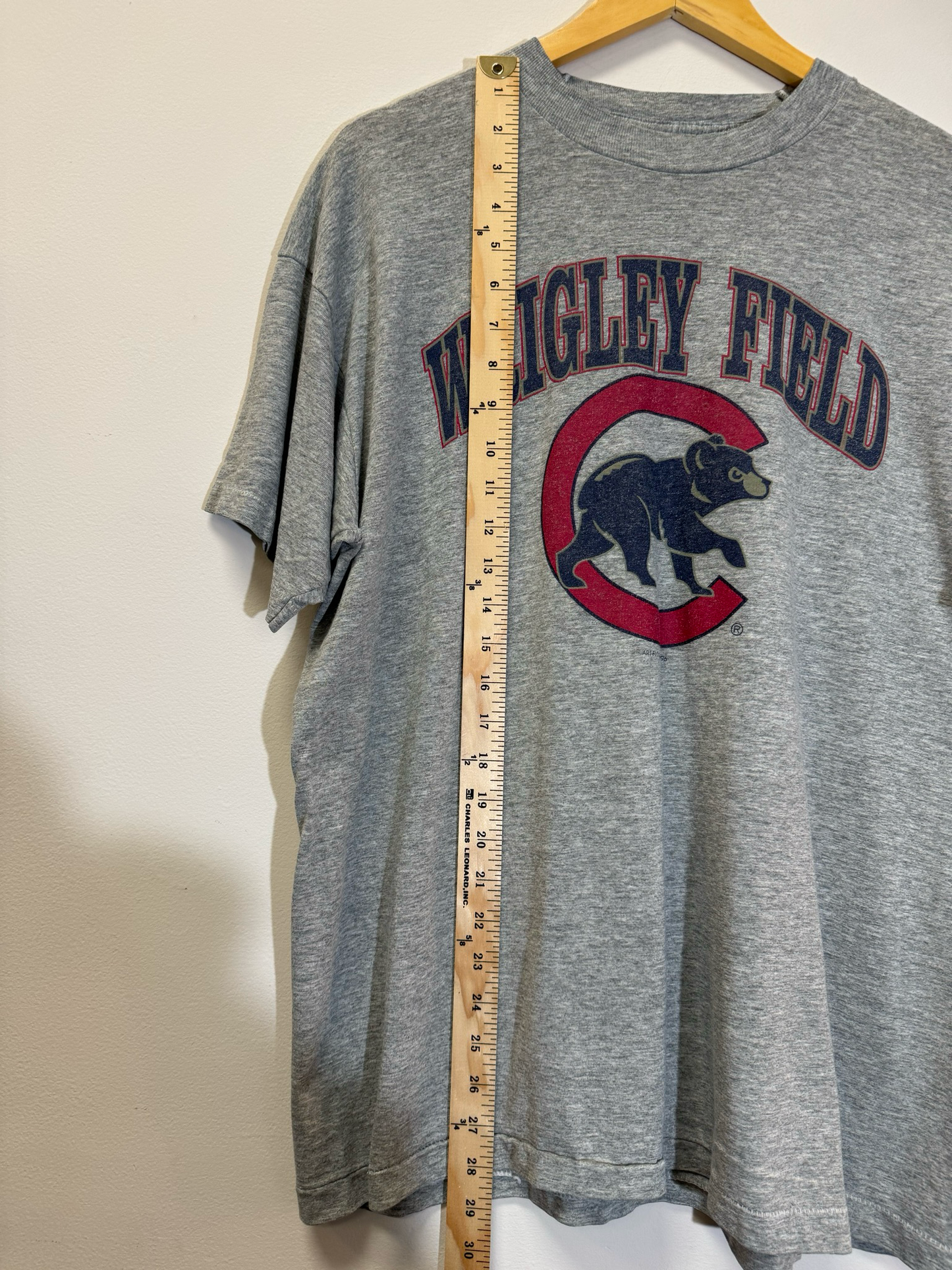 White Sox Rawlings Tee Grey Size Large Vintage