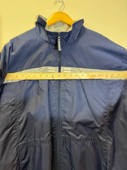 Adidas Track Jacket Navy Size Large Vintage