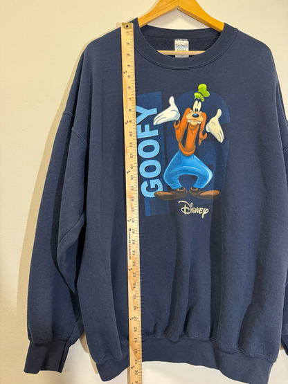 Disney Goofy Crewneck Navy Size XXL Vintage