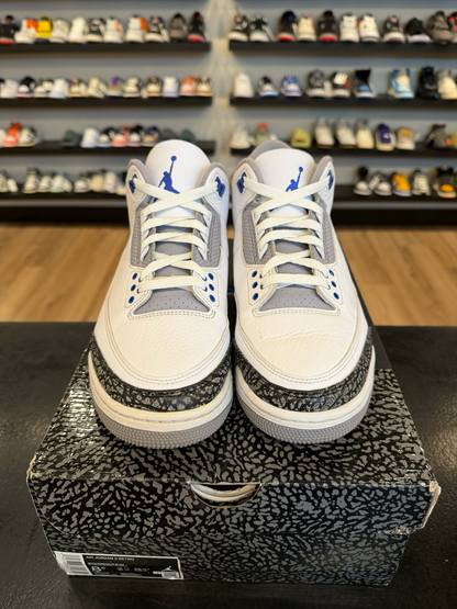 Jordan 3 Racer Blue Size 8.5 Pre-Owned