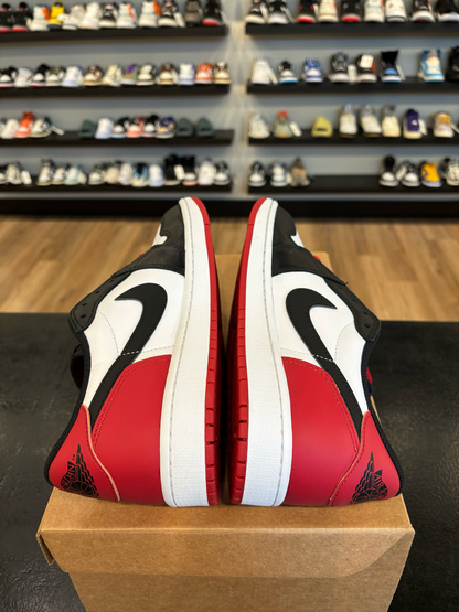 Jordan 1 Low Black Toe Size 9 Brand New (No Box)