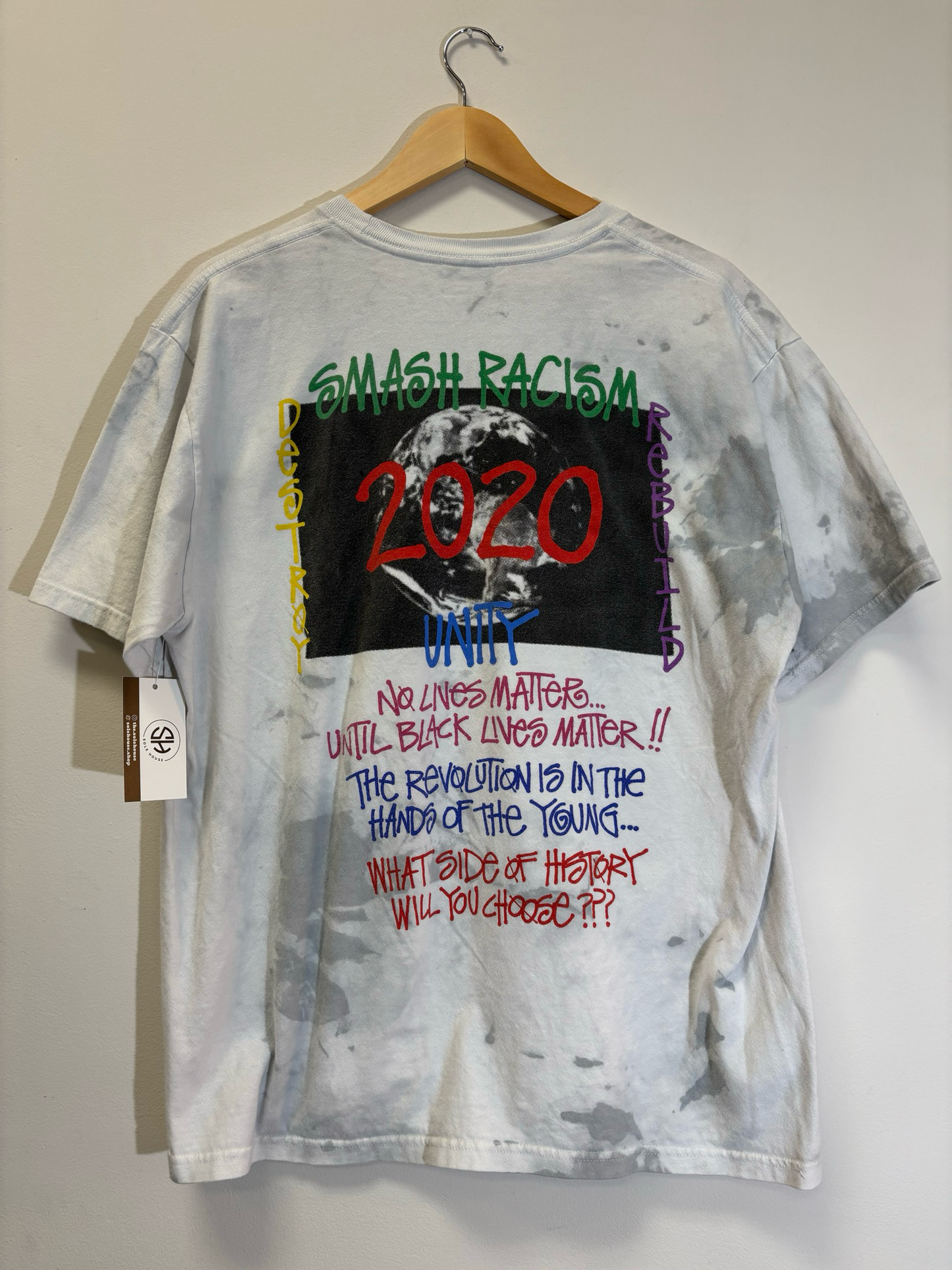 Stussy Corner Pocket Tee Size Large Pre-Owned