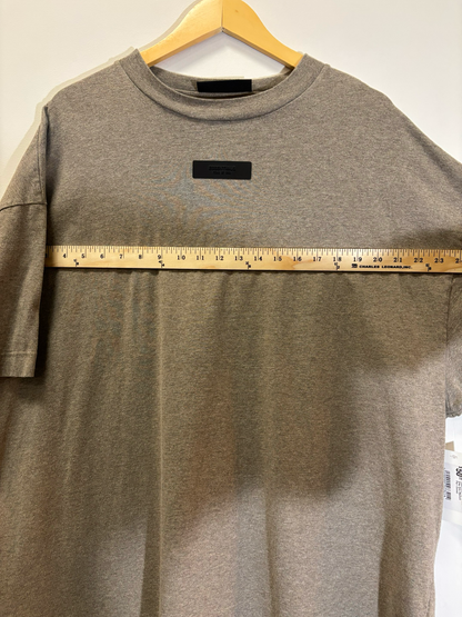 Essentials Fear Of God Tee Grey Size Medium Pre-Owned