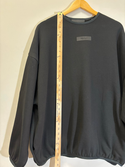 Fear Of God Essentials Black Crew Size Large Brand New