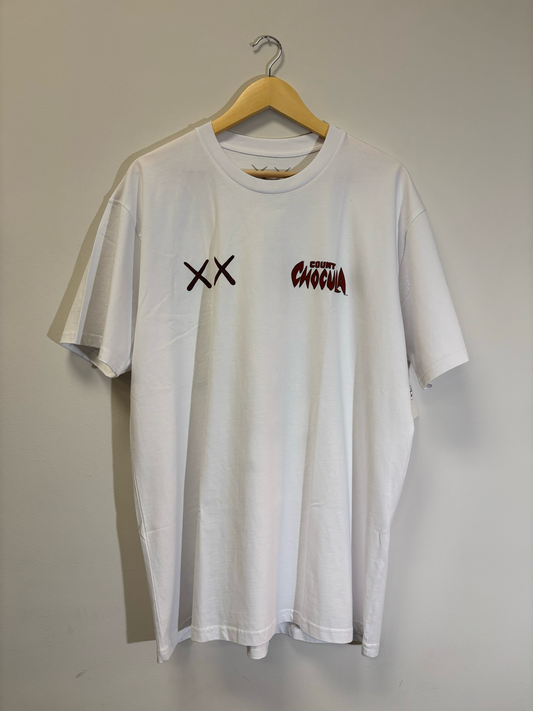 KAWS Count Chocula Tee White Size XL Brand New