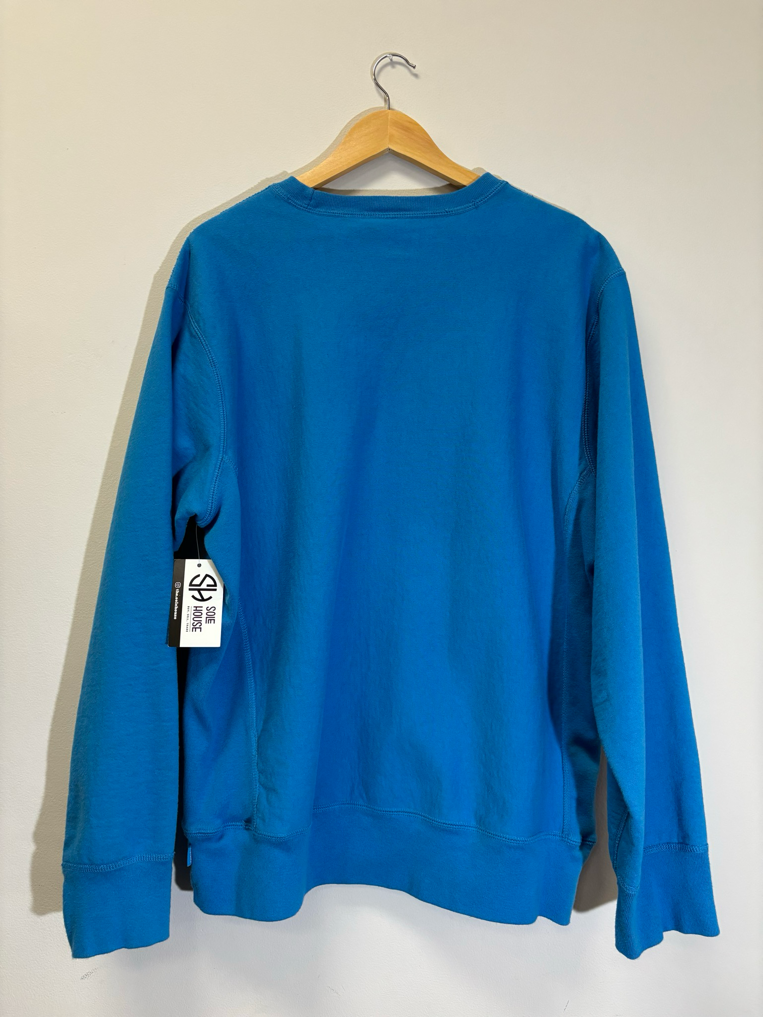 Supreme Box Logo Crew Neck Bright Royal Size XL Pre-Owned