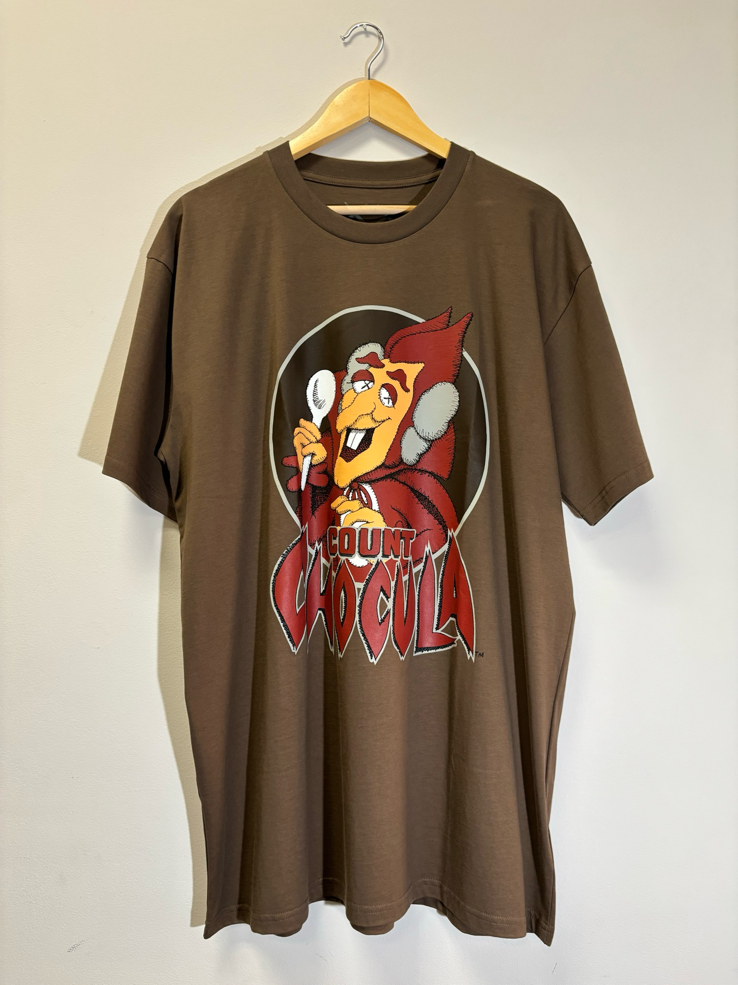 Kaws Count Chocula Tee Brown Size XL Brand New