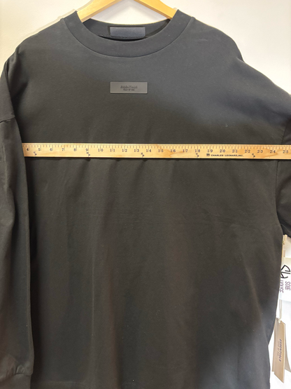 Fear Of God Essentials Long Sleeve Black Size Medium Brand New