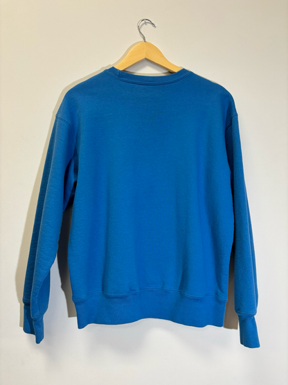 Supreme Crew Neck Box Logo Bright Royal Size Small Pre-Owned