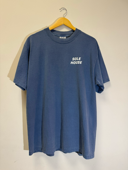Sole House Basic Tee Blue Large