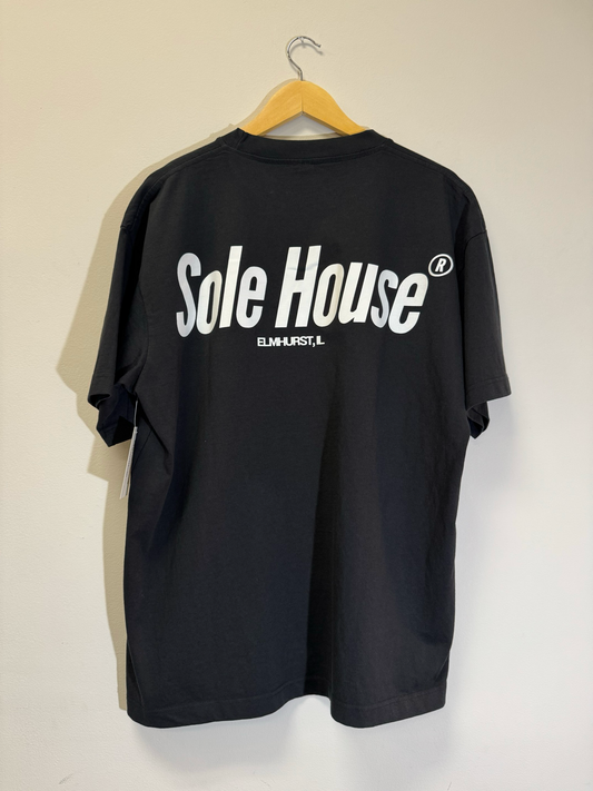 Sole House Jet Black Premium Tee Size XL