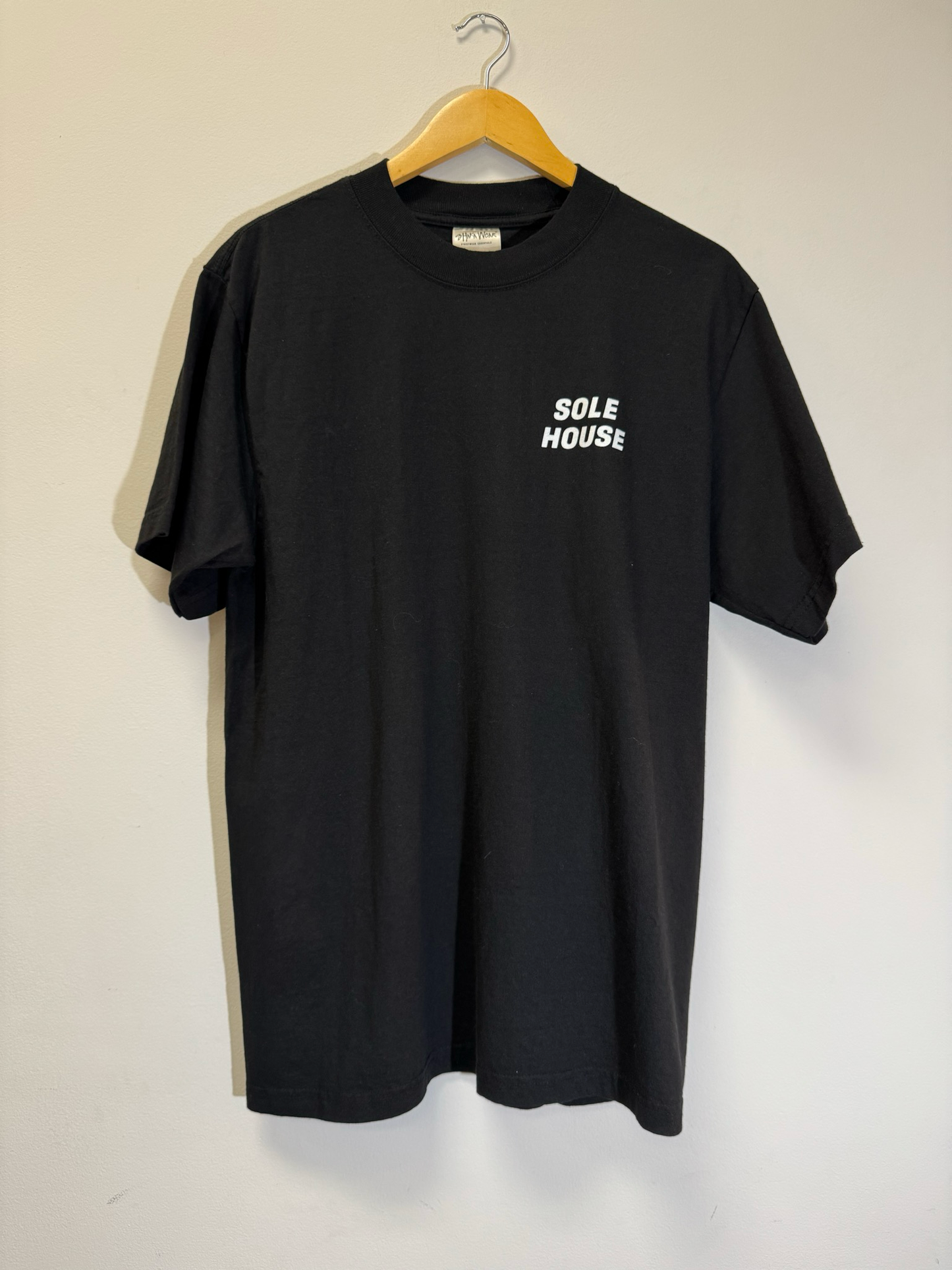 Sole House Tee Black Small