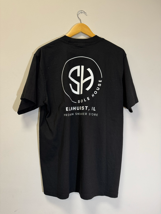 Sole House Tee Black Small