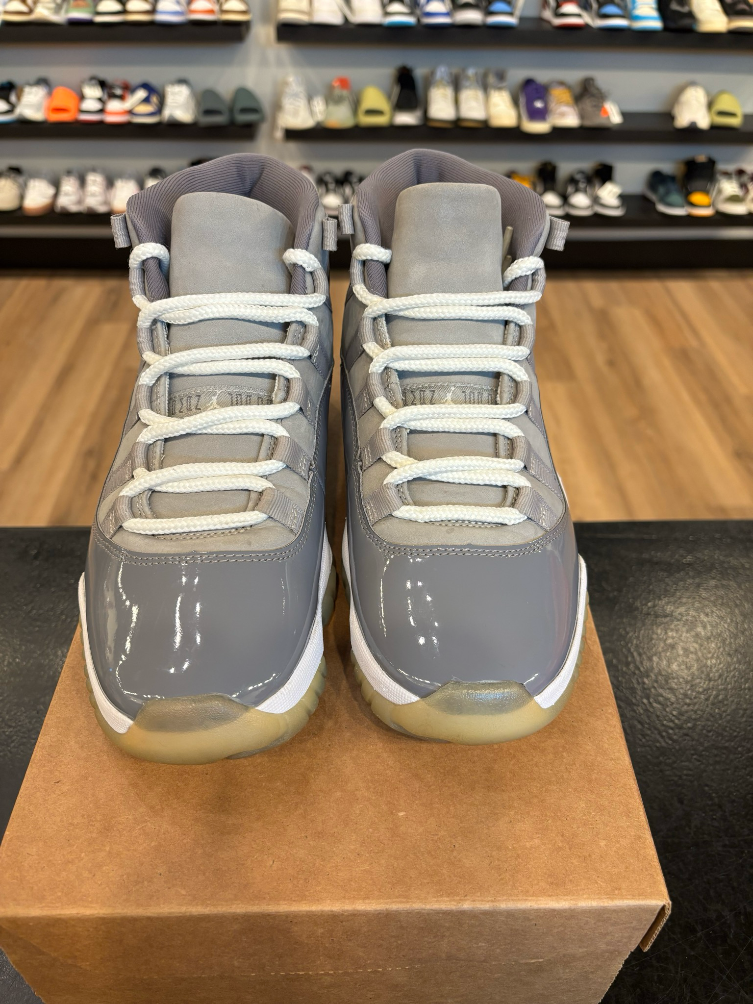 Jordan 11 Cool Grey Size 8 Pre-Owned (No Box)