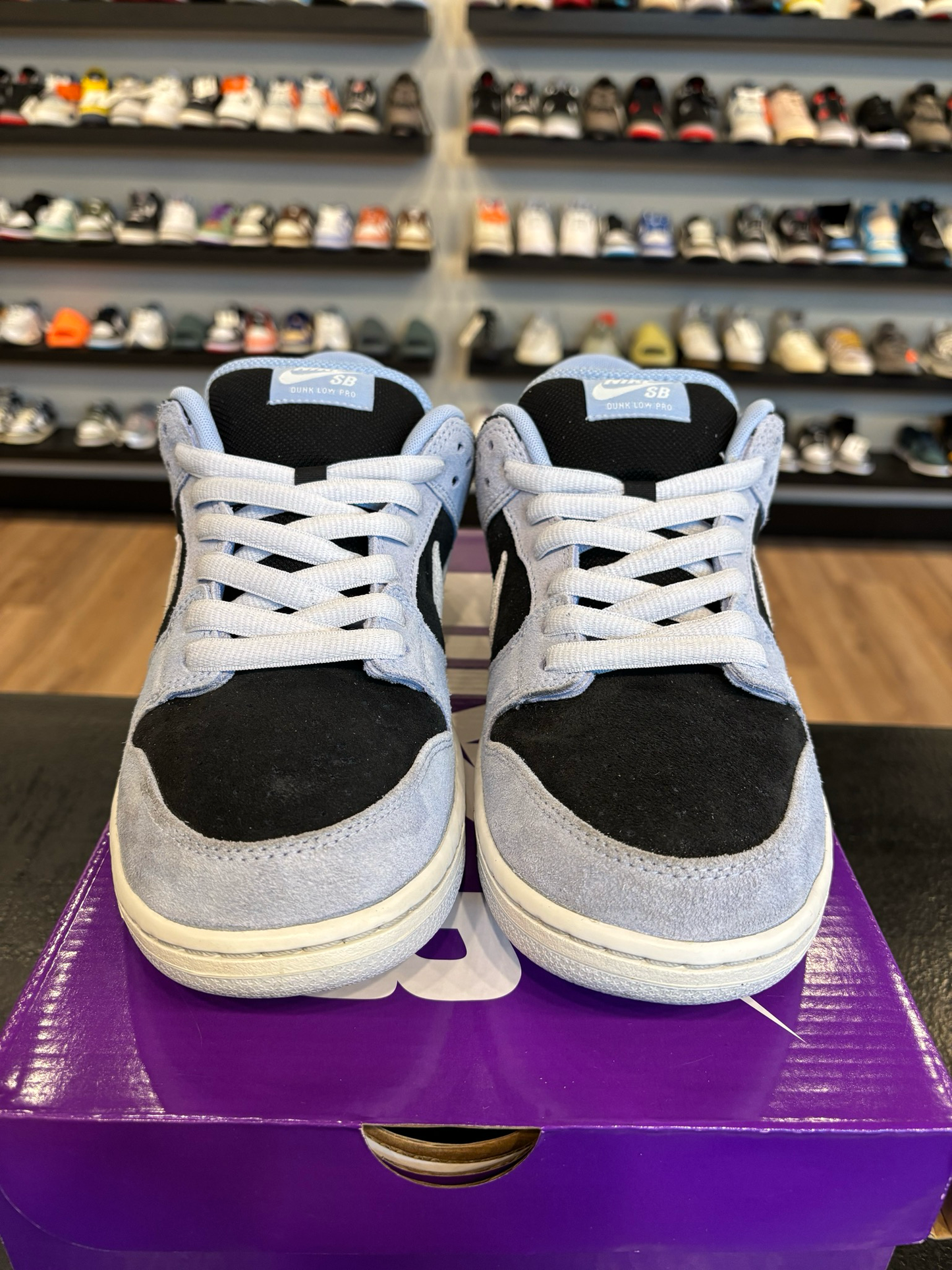 Nike SB Dunk Low Black Aluminum Size 10 Pre-Owned