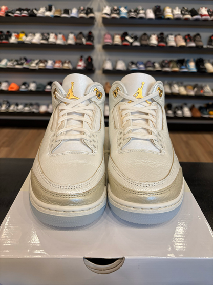 Jordan 3 Gold Champagne Size 8.5 (10W) Pre-Owned