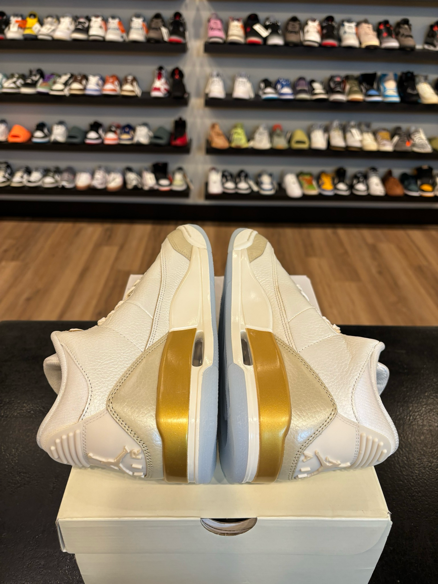 Jordan 3 Gold Champagne Size 8.5 (10W) Pre-Owned