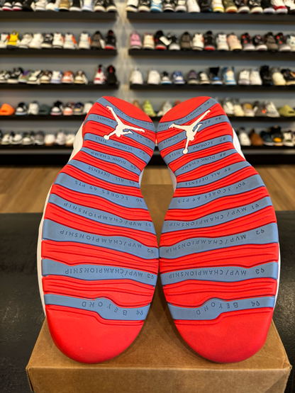 Jordan 10 Chicago Flag Size 11 Pre-Owned (No Box)
