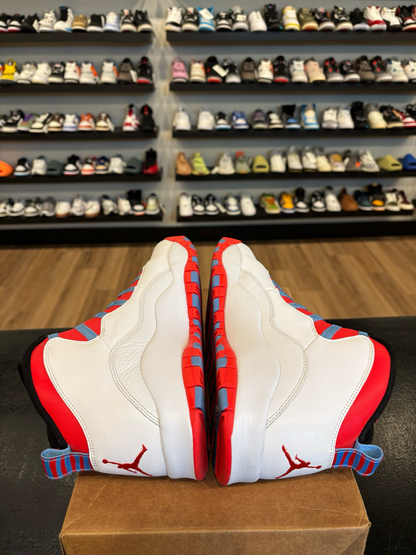 Jordan 10 Chicago Flag Size 11 Pre-Owned (No Box)