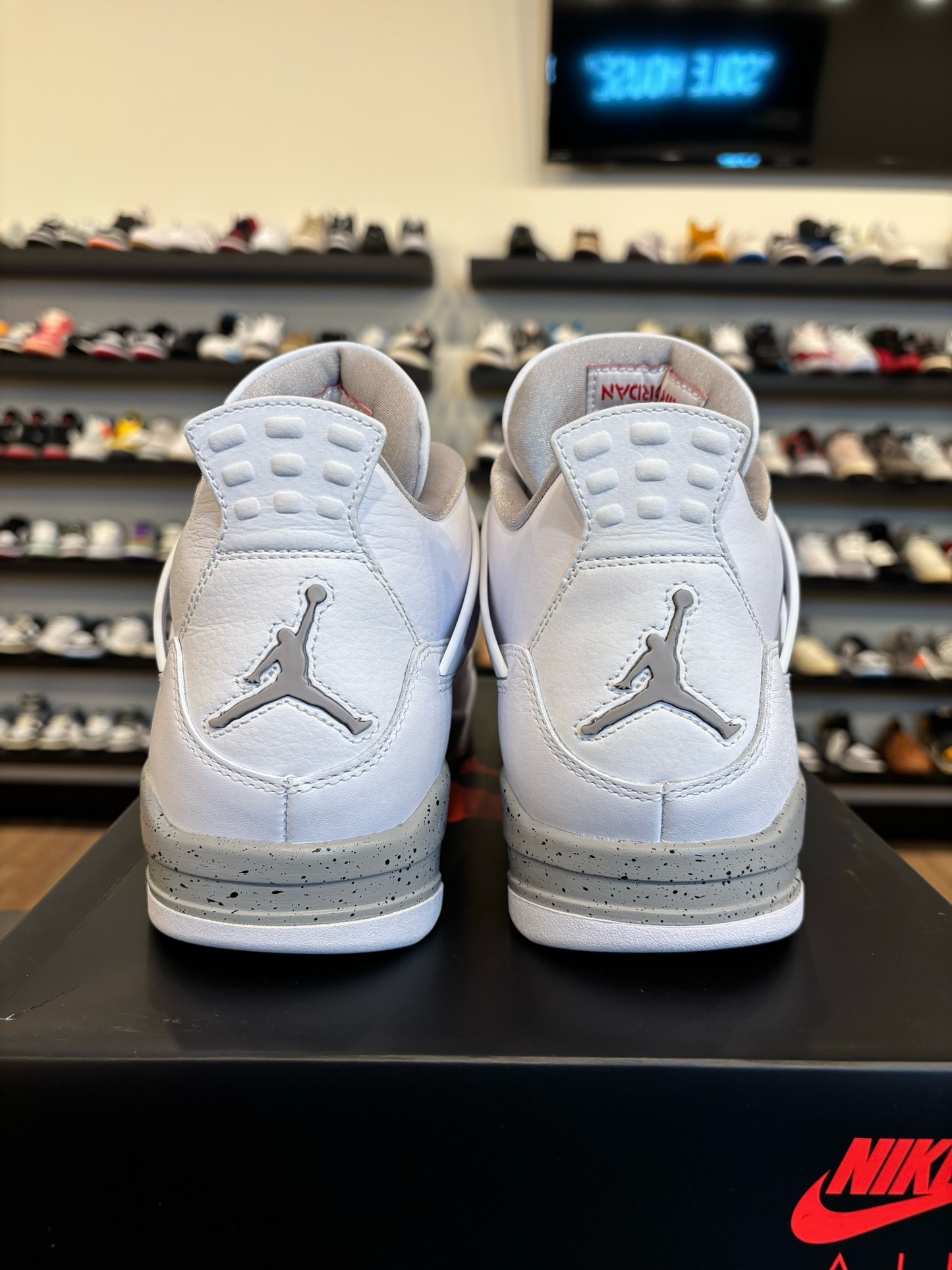 Jordan 4 White Oreo Size 10.5 Brand New (Replacement Box)