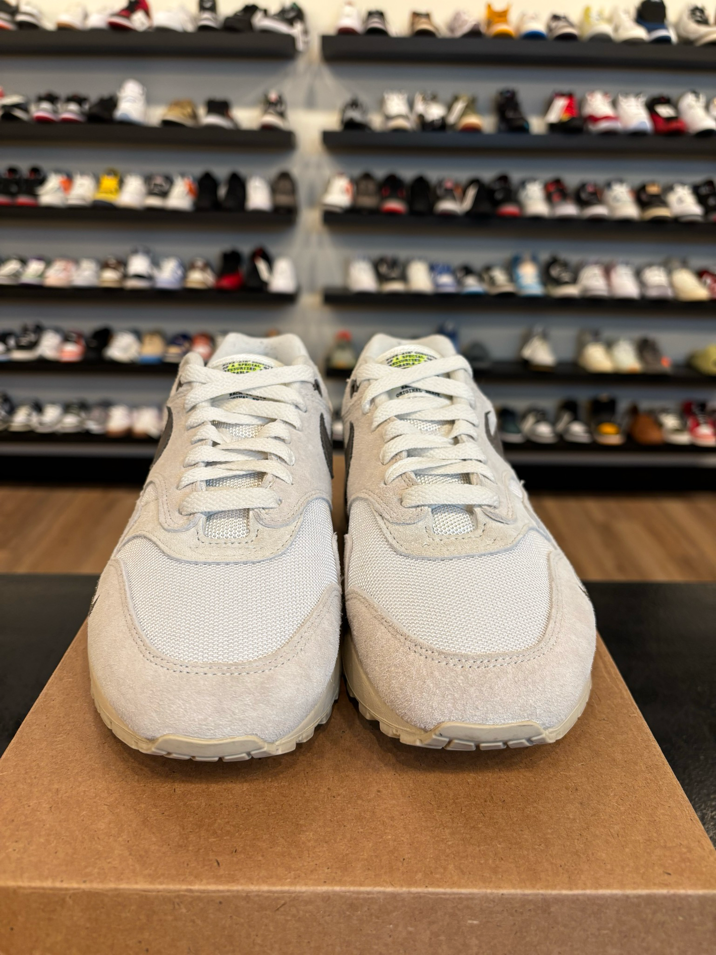 Nike Air Max 1 Sail Ironstone Size 7 (8.5W) Pre-Owned (No Box)