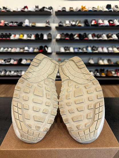 Nike Air Max 1 Sail Ironstone Size 7 (8.5W) Pre-Owned (No Box)