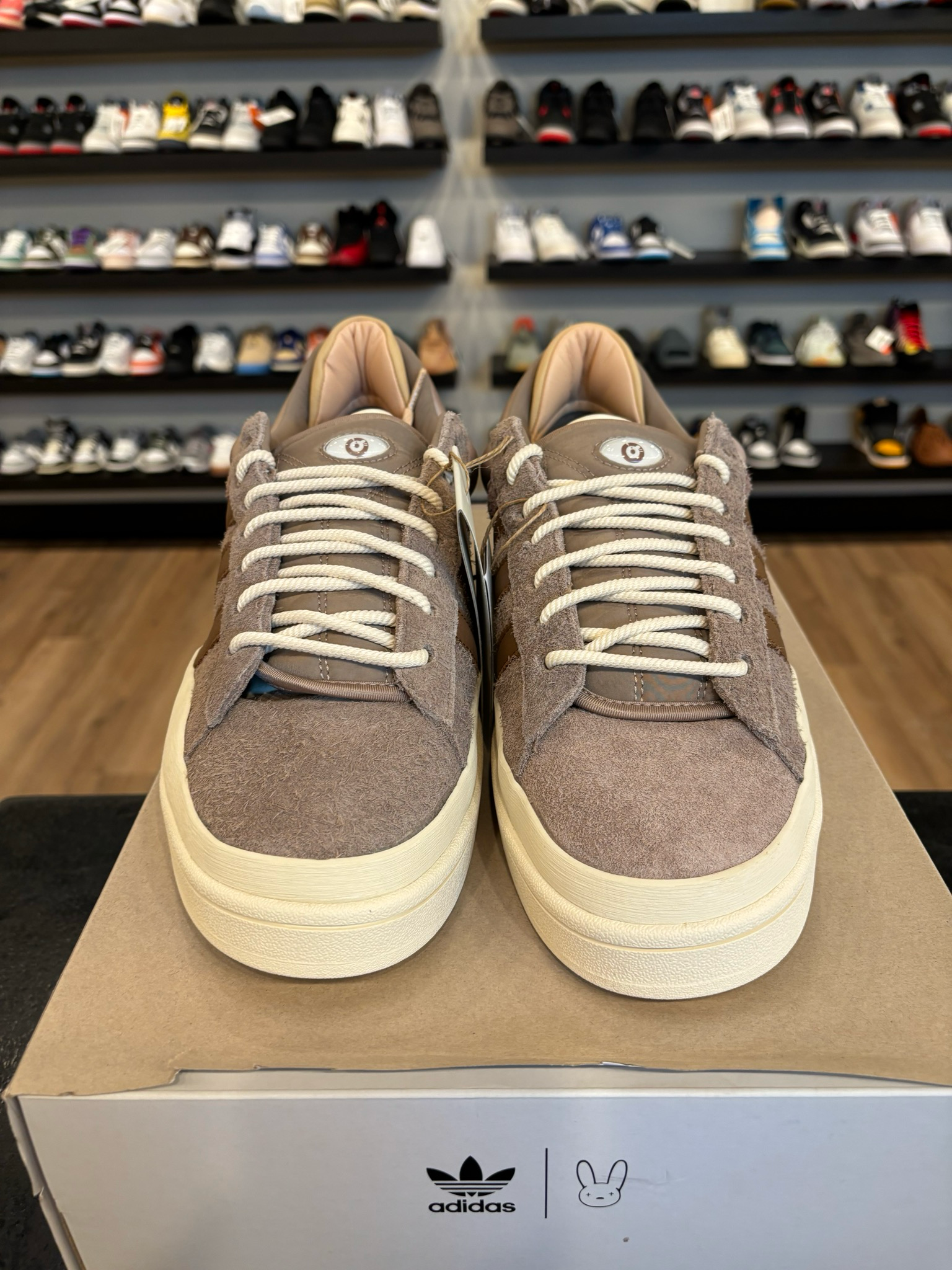 Adidas Bad Bunny Campus Chalky Brown Size 13 Brand New