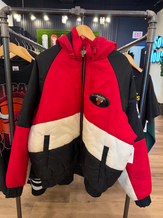 Chicago Bulls Puffer Jacket Size XL VINTAGE