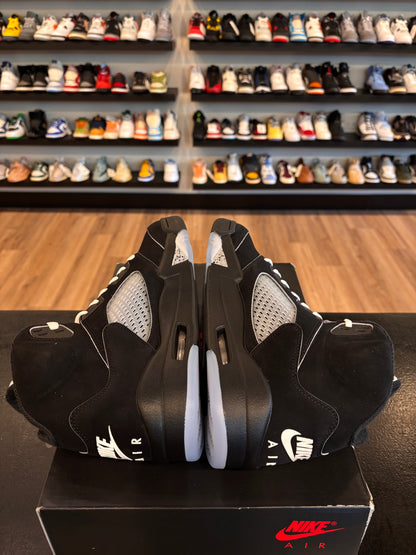 Jordan 5 Reimagined Black Metallic Size 9.5 Brand New