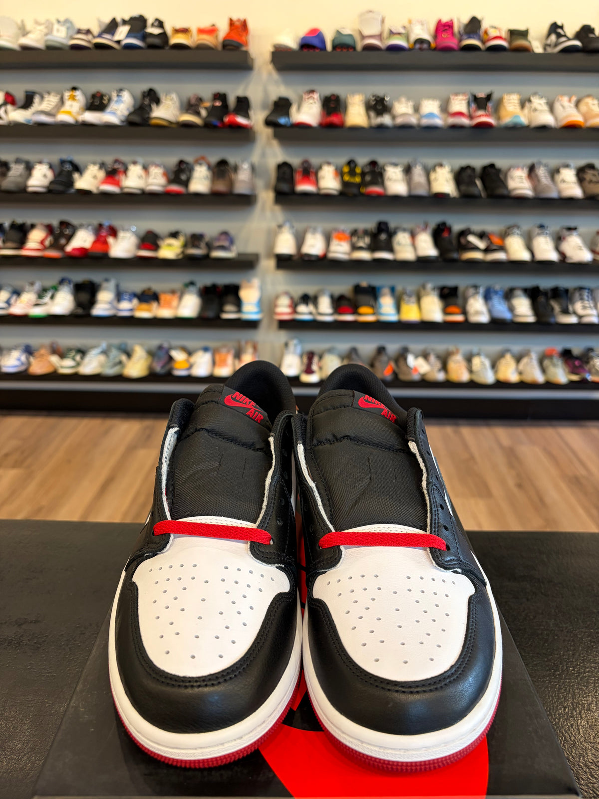 Jordan 1 Low Black Toe Size 10.5 Brand New