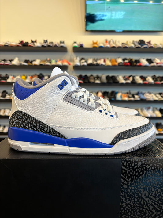 Jordan 3 Racer Blue Size 10 Brand New