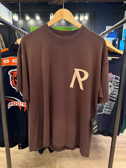 Represent Tee Brown Tape Size Large Brand New