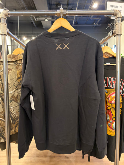 Uniqlo Kaws Crewneck Black Size Large Brand New