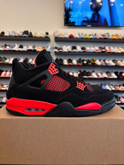 Jordan 4 Red Thunder Size 11.5 Pre-Owned (No Box)