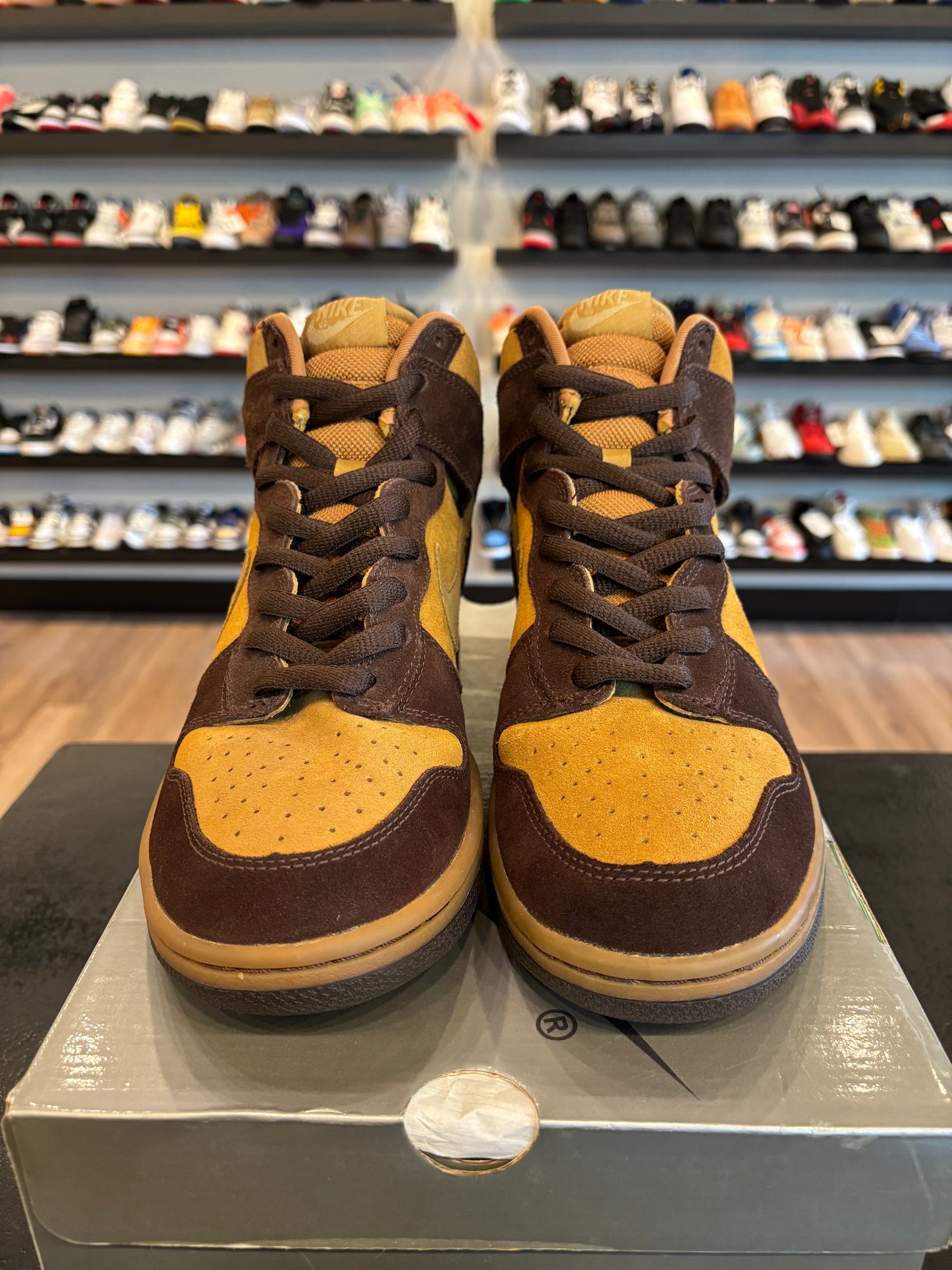 Nike SB Dunk High Brown Pack (2003) Size 10 Pre-Owned