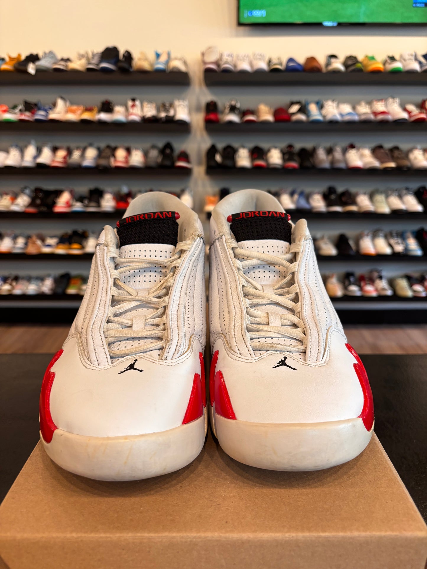Jordan 14 Cherry Size 11.5 Pre-Owned (No Box)