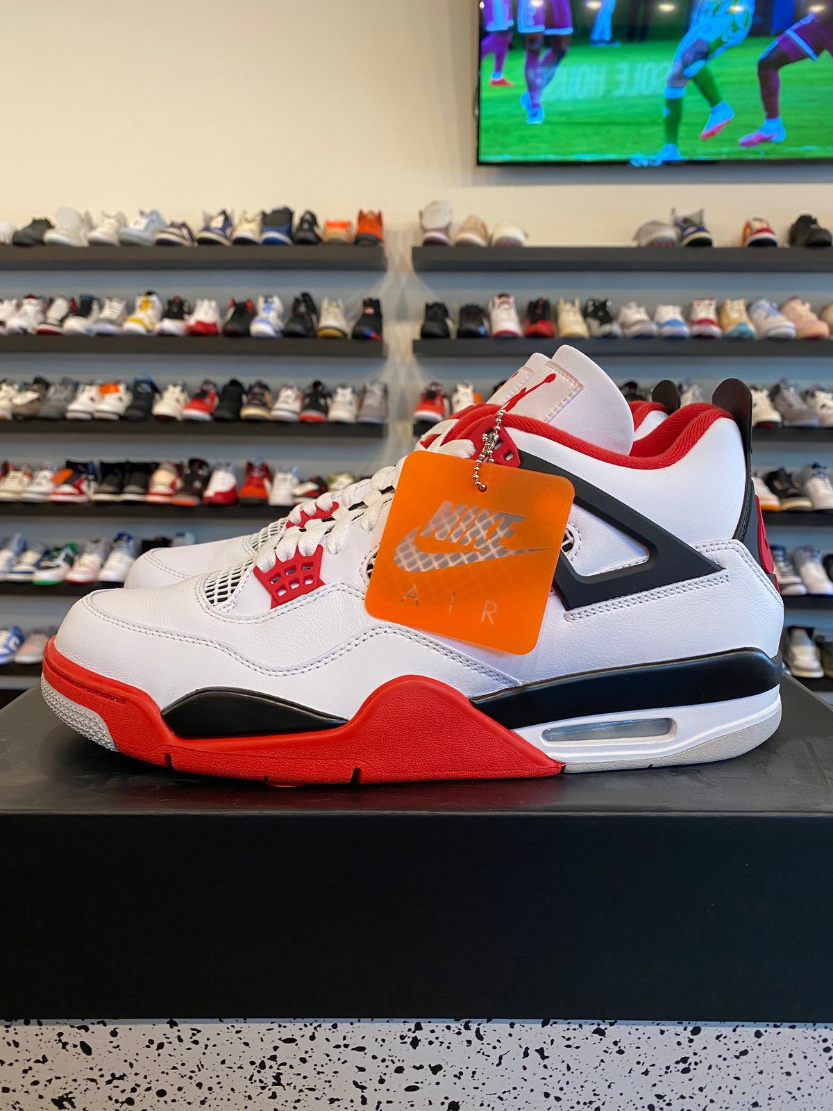 Jordan 4 Fire Red 2020 Size 12 Brand New
