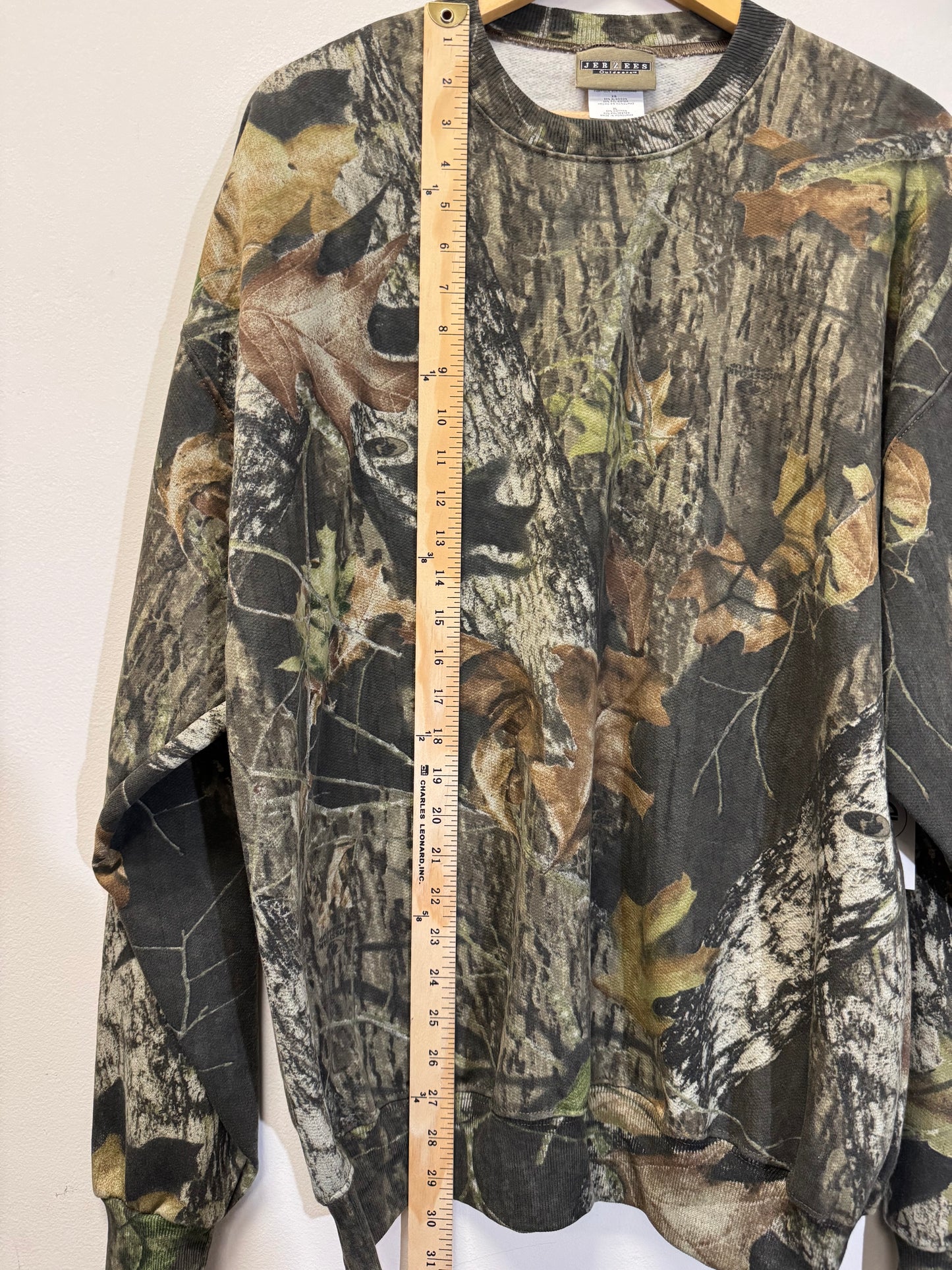 Camo Jerzees Crewneck Size XL Vintage