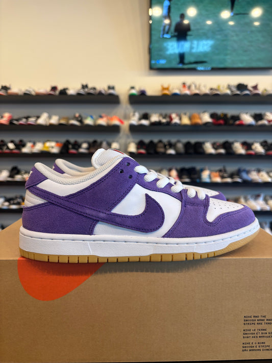 Nike SB Dunk Low Orange Label Court Purple Size 7 (8.5W) Brand New