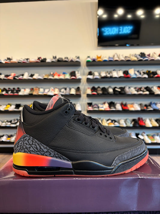 Jordan 3 J Balvin Rio Size 10 Brand New