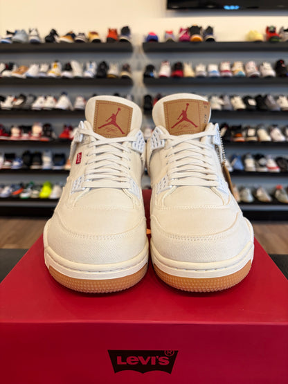 Jordan 4 Levi's White Size 11 Brand New