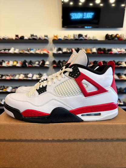 Jordan 4 Red Cement Size 11.5 Pre-Owned (No Box)