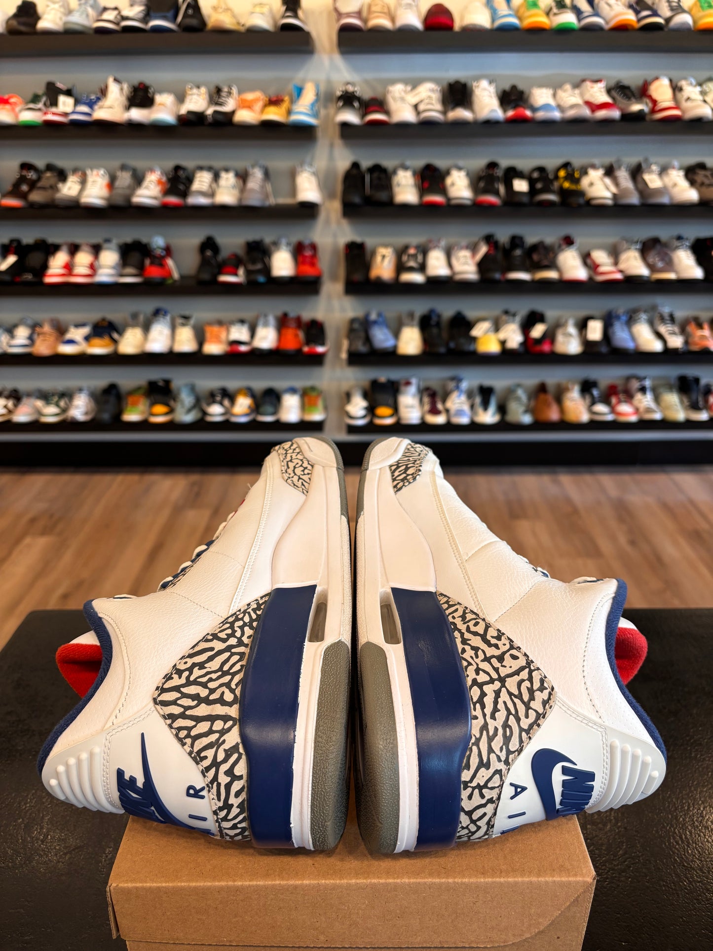 Jordan 3 True Blue 2016 Size 12 Pre-Owned (No Box)
