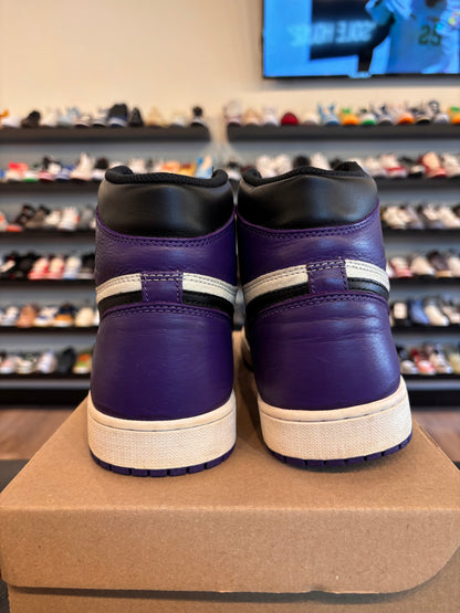 Jordan 1 Court Purple 1.0 Size 12 Pre-Owned (No Box)