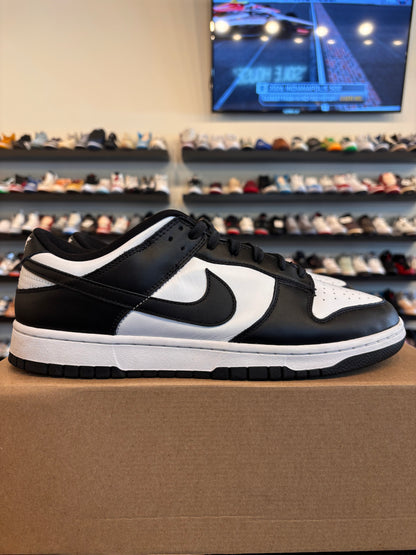 Nike Dunk Low Panda Size 12 Pre-Owned (No Box)